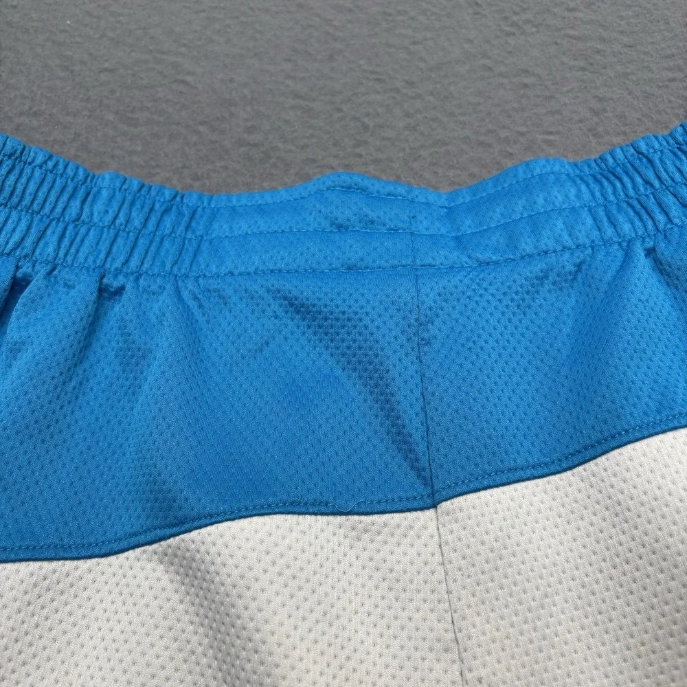 VTG Air Jordan Flying Mesh Basketball Shorts Mens XL Blue White Baggy Y2K Retro